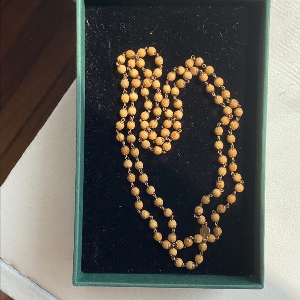 Satya wooden malas necklace 30”